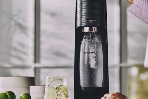 SodaStream Terra Black Sparkling Water Maker