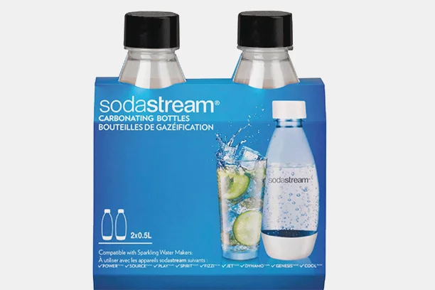 SodaStream 1/2 Liter Carbonating Bottle (2-Pack)