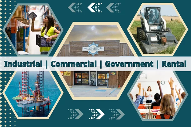 Industrial, Commercial, Government, Rental
