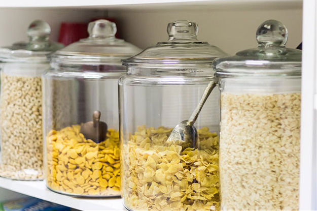 Glass storage containers