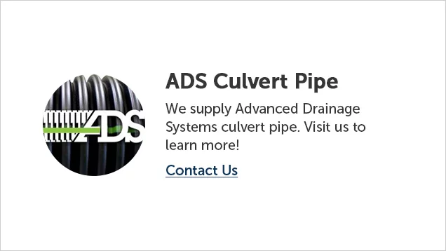 ADS Culvert Pipe