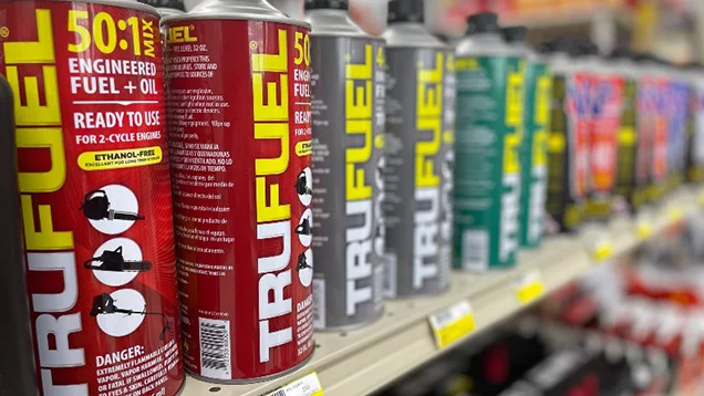 Automotive supplies in aisle