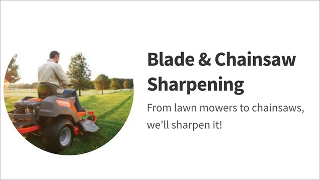 Blade & Chainsaw Sharpening