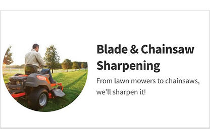 Blade & Chainsaw Sharpening