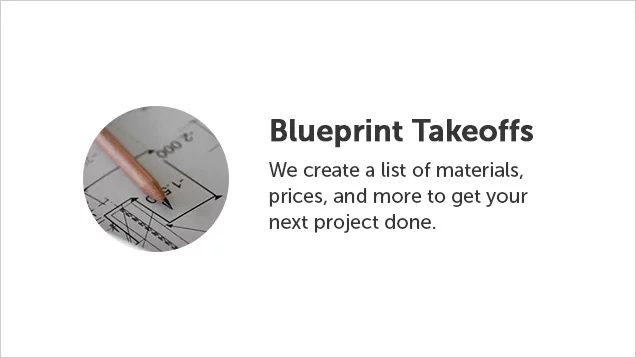 Blueprint Takeoffs