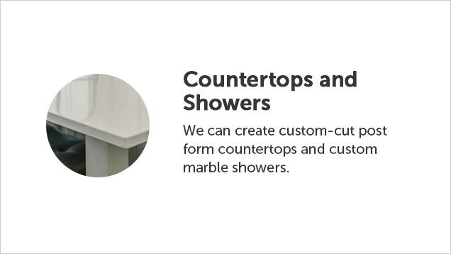 Countertops and Showers