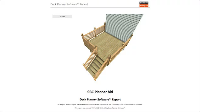 Sbc Planner Bid