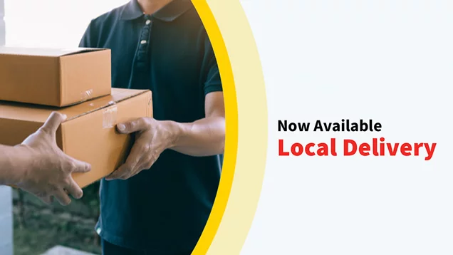 Local Delivery available at Buck’s