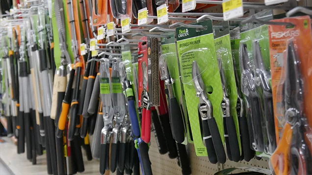 Charlie’s Hardware Garden tools