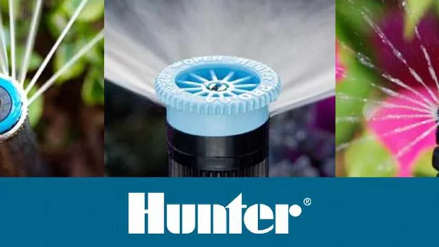 Hunter Irrigation Systems - photos of sprinkler systems