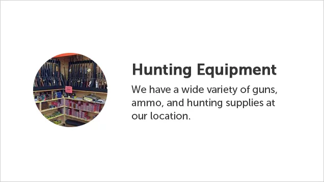 Hunting Equipment