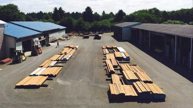 Image of Oman & Son lumberyard