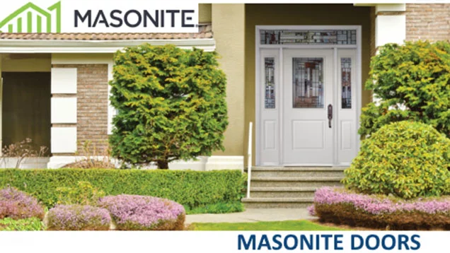 masonite doors with white front door