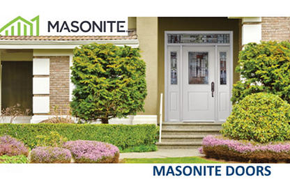 masonite doors with white front door