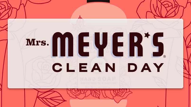 Mrs. Meyers Clean Day