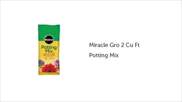 Miracle Gro 2 Cu Ft Potting Mix