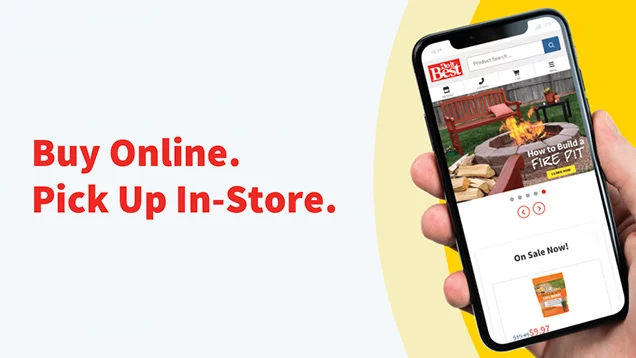 Buy Online, Pickup In-Store at Buck's Hardware. Learn more.