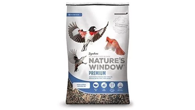 Nature's Window Premium Wild Bird Seed
