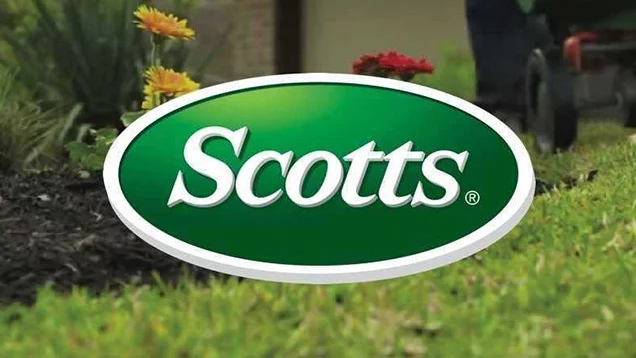 Beautiful Lawn with Scott's Logo Over Top