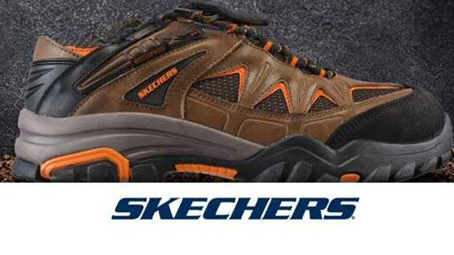 Brown Skechers Shoe