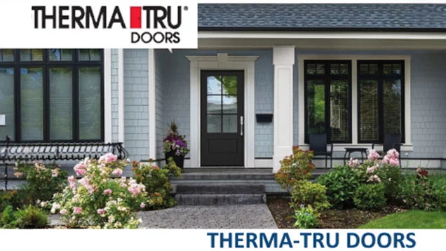 thermatru doors with wood front door