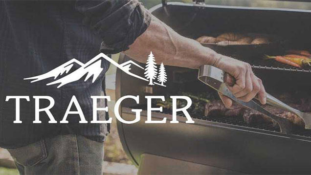 Traeger Logo with Grill