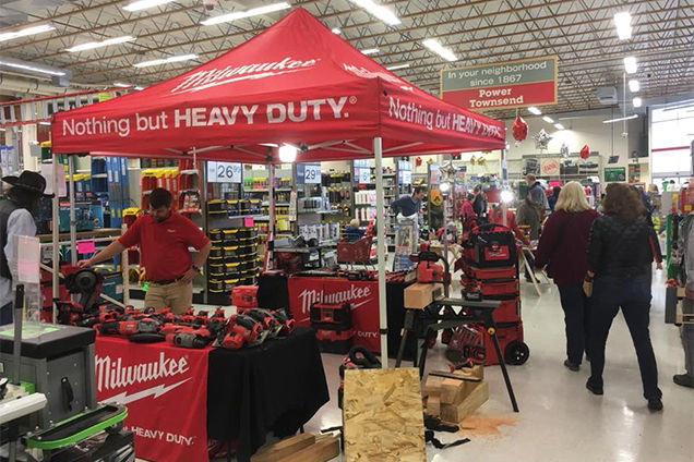 Milwaukee Tool Tent Event