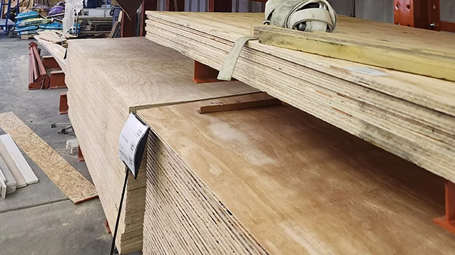 plywood selection at pioneer supply center in pioneer ohio