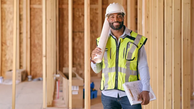 contractor on jobsite