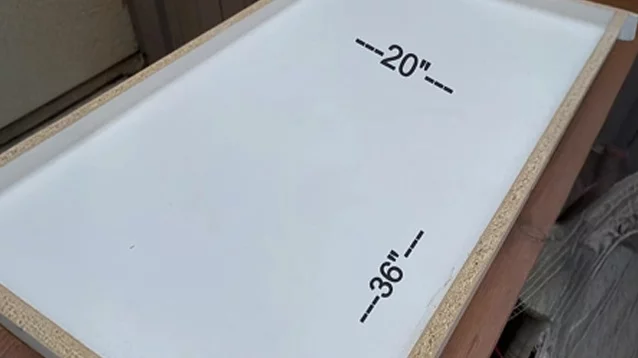 concrete coffee table dimensions