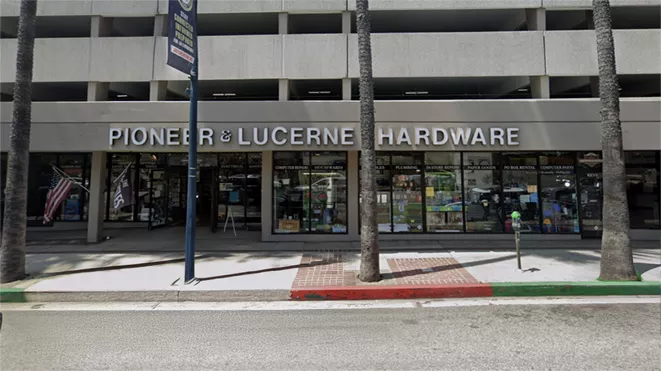 Pioneer Hardware in Beverly Hills, California