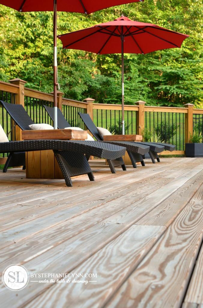 Dry deck boards