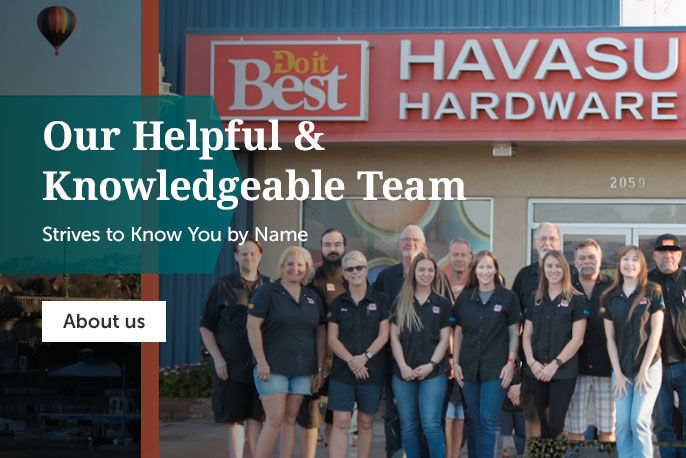 Our Helpful & Knowledgeable Team. Strives to Know You by Name