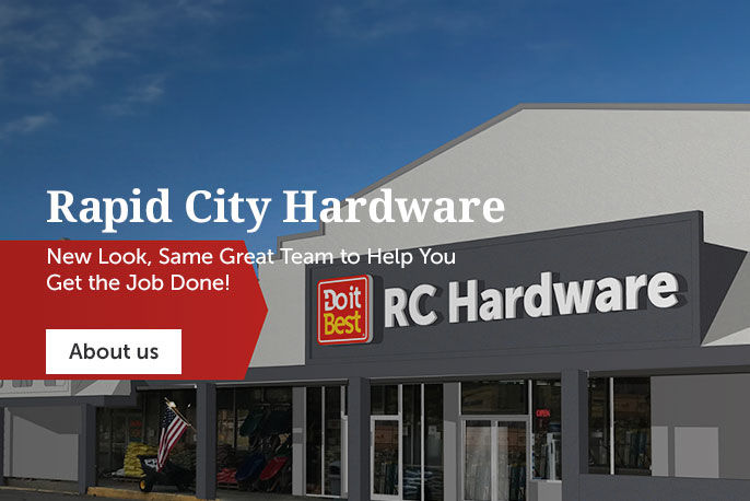 Rapid City Hardware New look, same great team to help you get the job done.