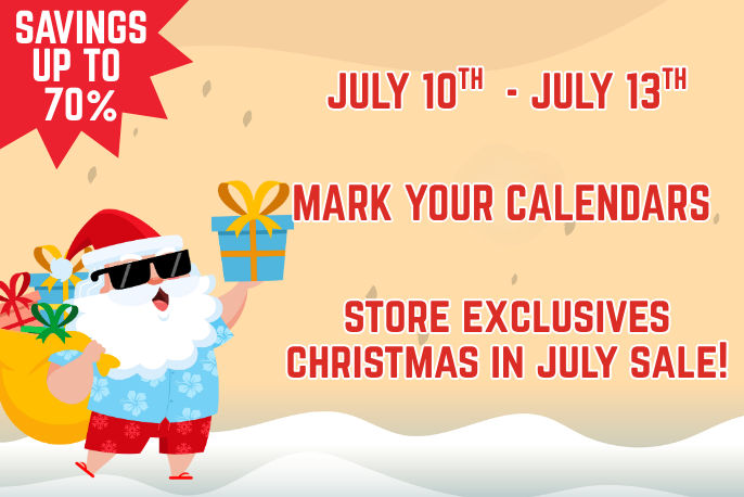 Christmas in July Sale- July 10th-13th