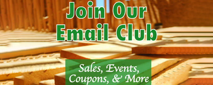 Join Our Email Club!