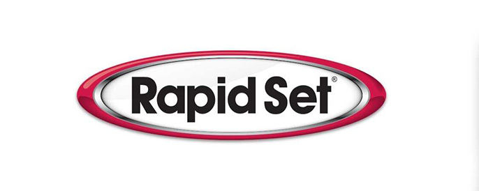 Rapid Set concrete and cement products