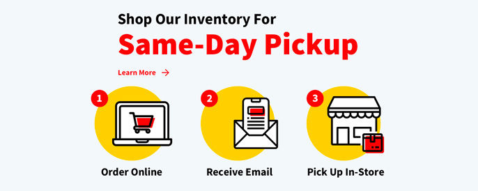 Same day pick up banner