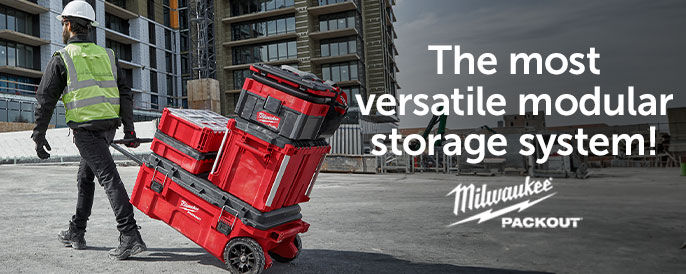 MIlwaukee Packout Storage System - THe most versatile modular storage system!