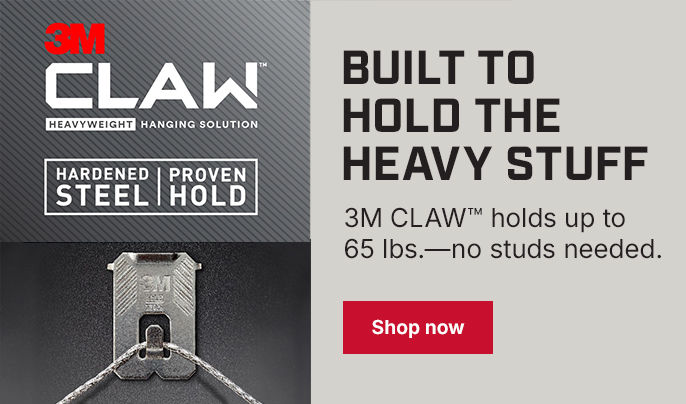 Built to Hold the Heavy Stuff — Shop 3M Claw