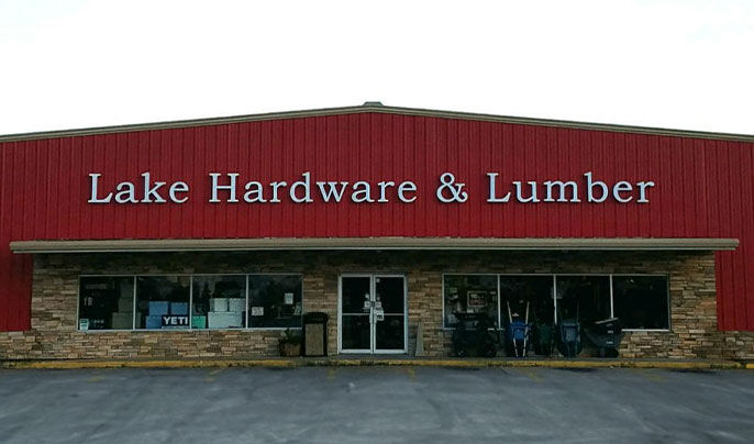 Lake Hardware & Lumber Store front