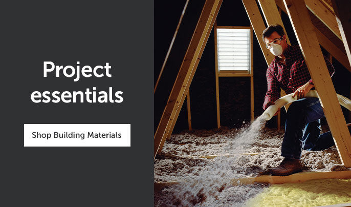 Project Essentials- Shop building materials