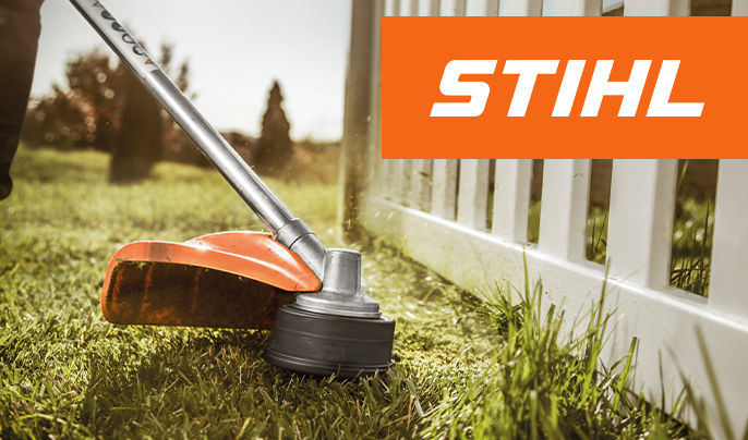 Stihl String Trimmer and Logo 