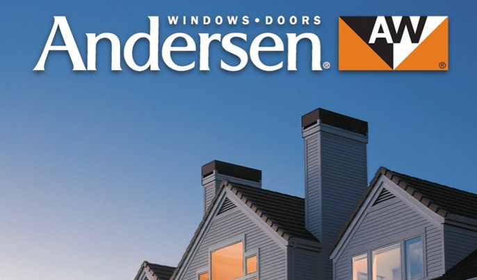 Andersen Windows & Doors logo with house