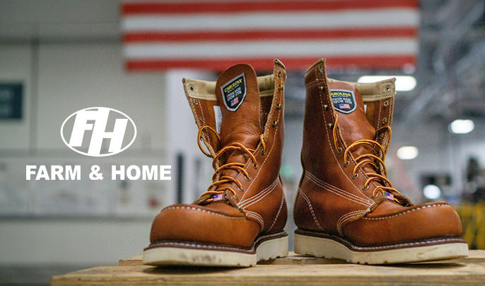 Farm & Home hardware Carolina Boot selection