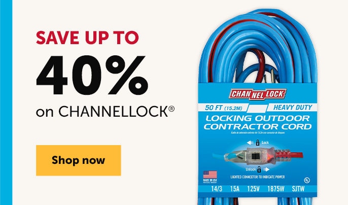 Save up t0 40% on Channellock - Shop now