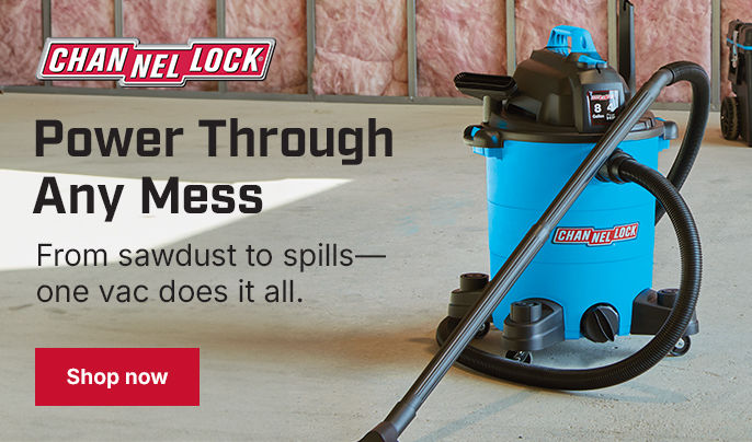 Power Through Any Mess. From sawdust to spills—one vac, does it all. Shop now