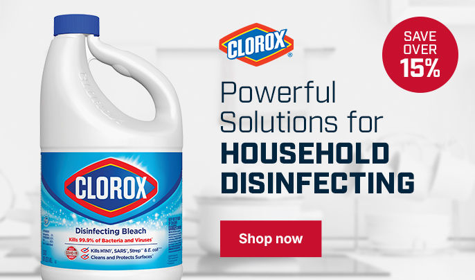 Powerful Solutions for Household Disinfecting. Shop Clorox