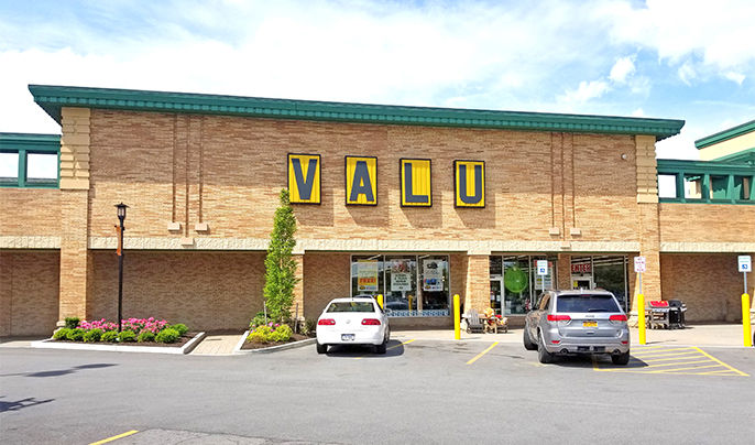 Valu storefront of East Aurora, NY location