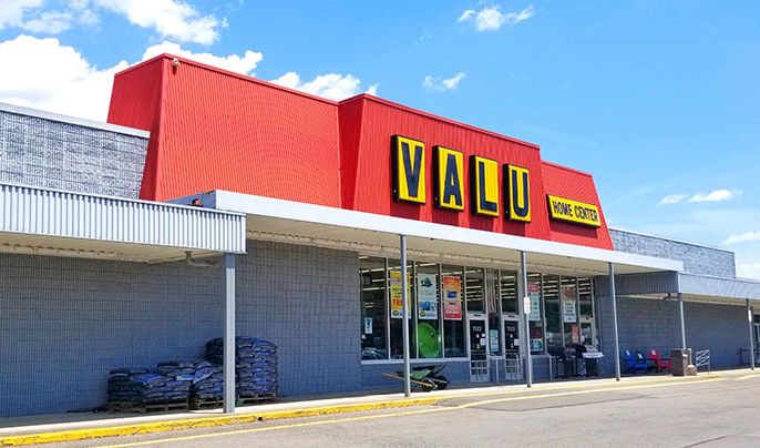 Valu storefront of Elmira, NY location